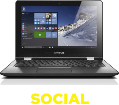 LENOVO  YOGA 300 11.6  2 in 1 - Black